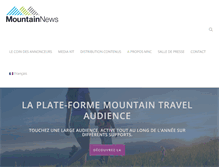 Tablet Screenshot of mountainnews.fr