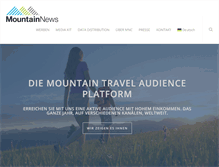 Tablet Screenshot of mountainnews.de